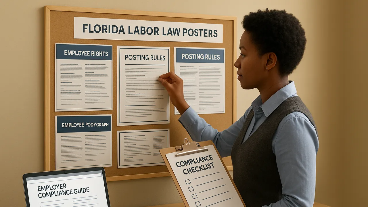 Florida Labor Law Posters Employer Compliance Guide And Posting Rules