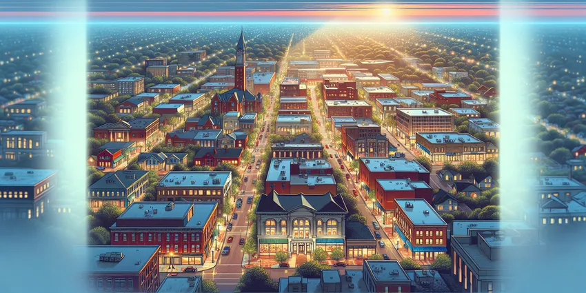 Young worker at fast-food restaurant in Naperville
