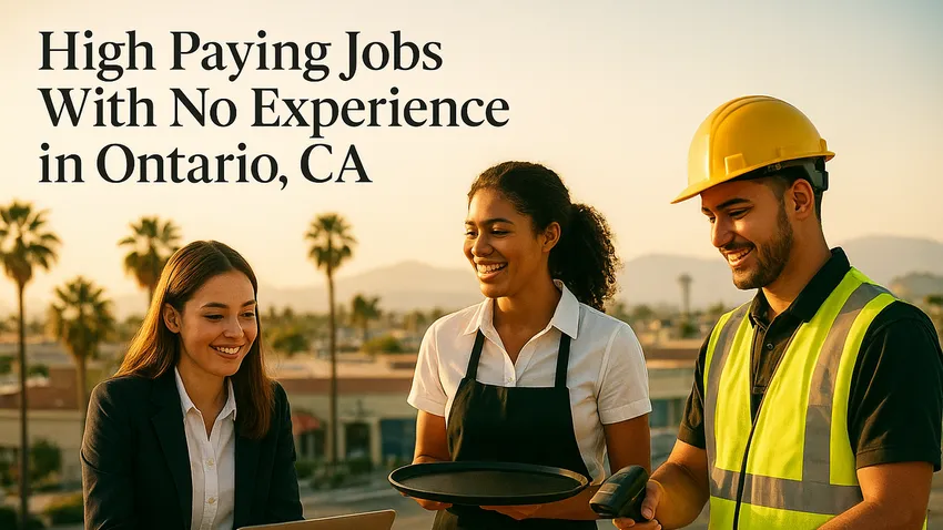 High paying hospitality jobs Ontario CA