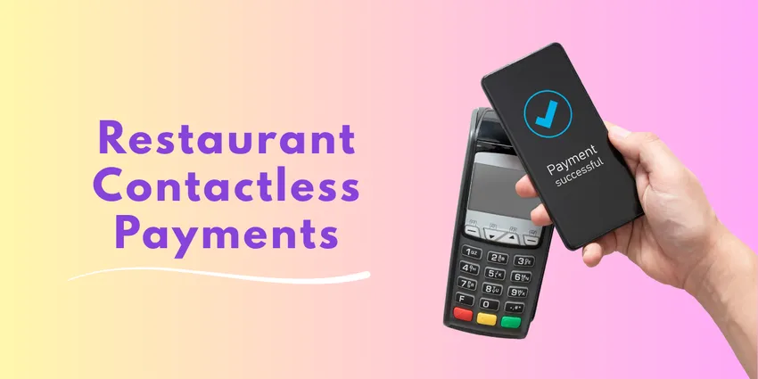contactless payment with a phone