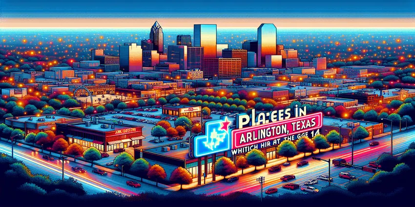 young teen worker at fast food restaurant Arlington TX