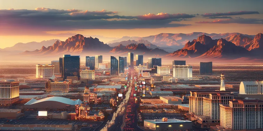 Teen worker at fast food restaurant in Las Vegas