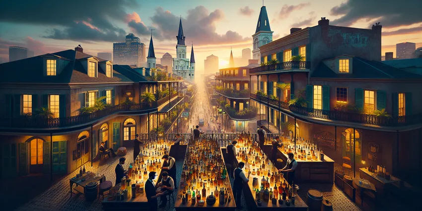 New Orleans bartending school training