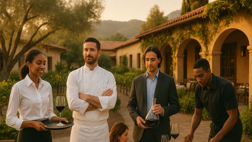 Michelin recommended restaurants in Yountville