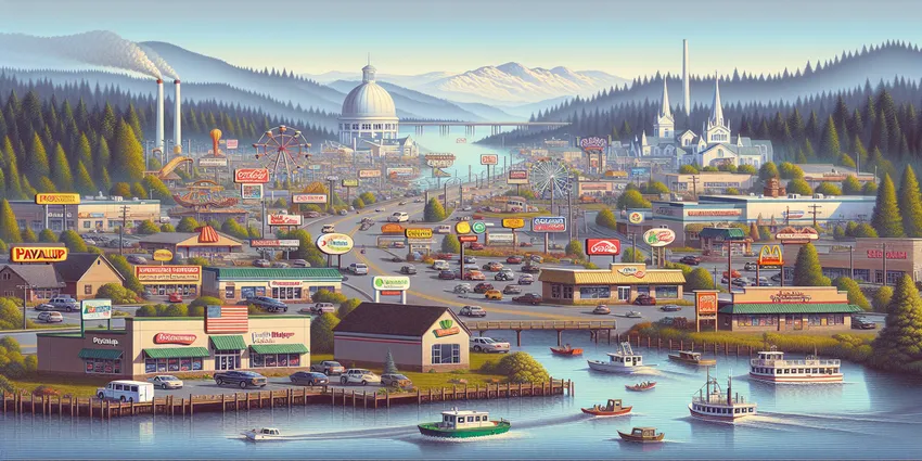 14-year-old working at a fast-food restaurant cashier station