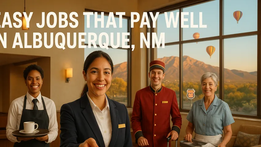 Easy hospitality jobs in Albuquerque