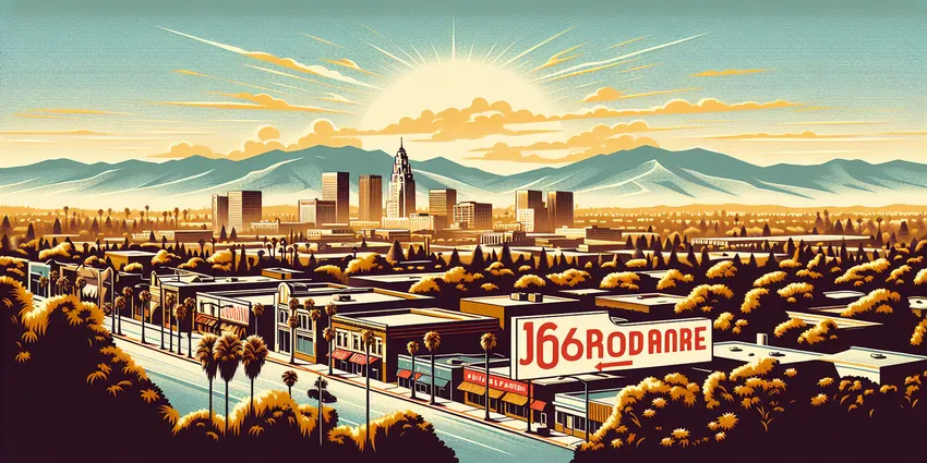 Teen worker at fast-food restaurant in Redlands