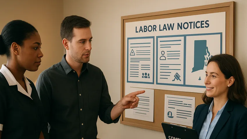 Rhode Island labor law posters compliance