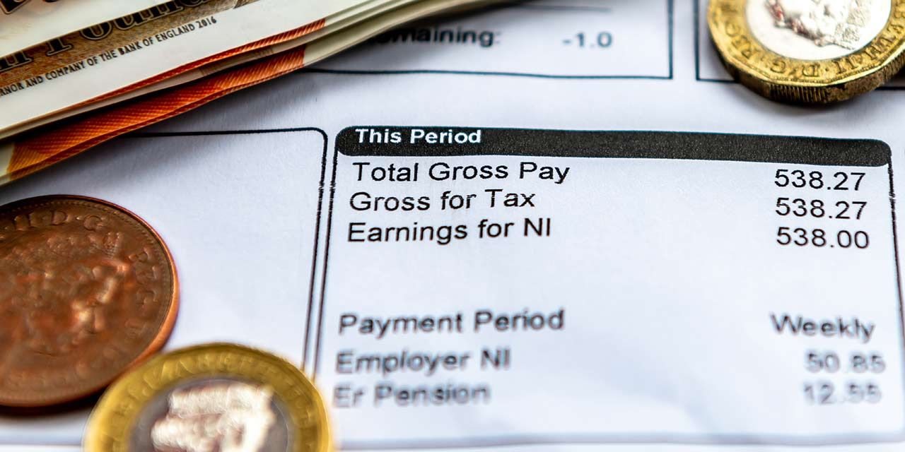 pay stub