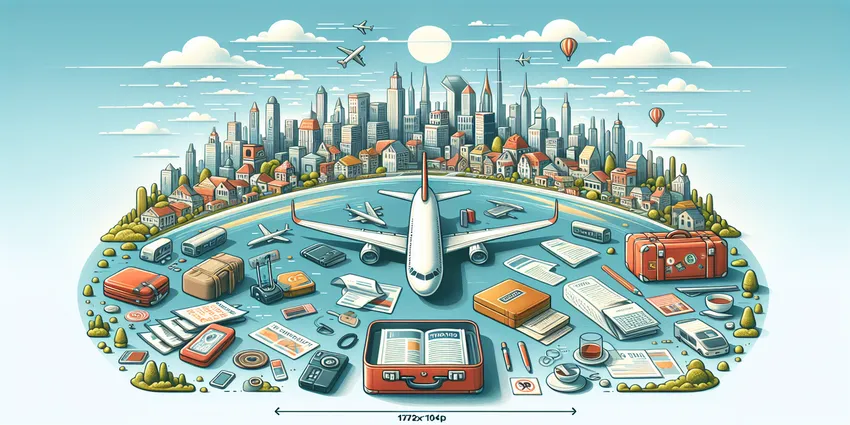 Flight attendant sharing travel tips with passengers on an airplane.