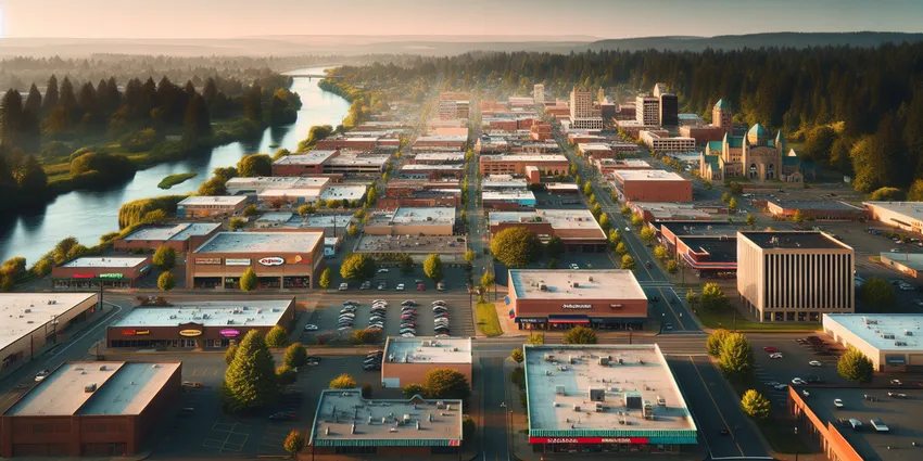 Teen working at fast food restaurant in Marysville