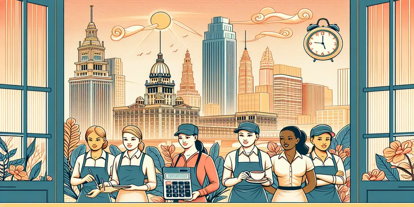 Waitress overtime pay under Illinois laws