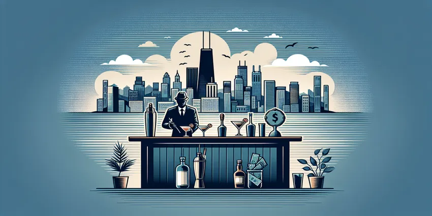 bartender salary chicago