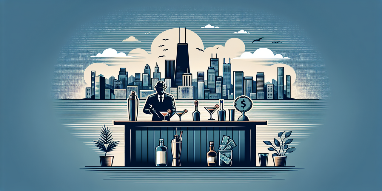 bartender salary chicago