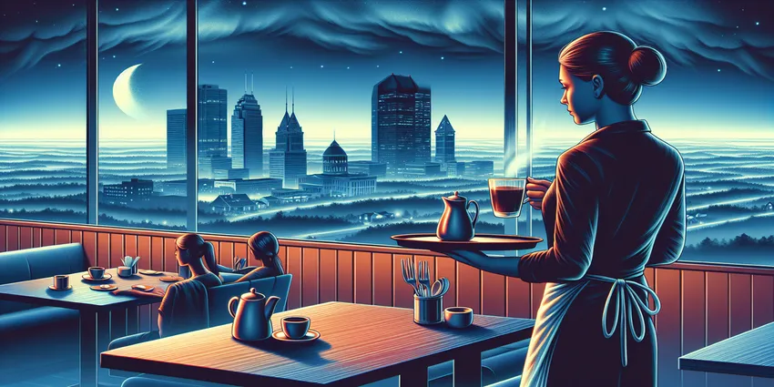 waitress overtime pay calculation in ohio