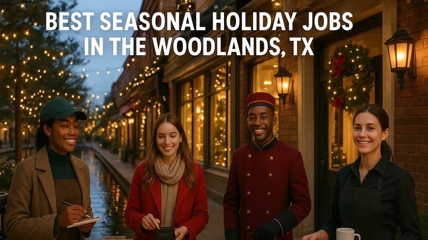 Seasonal holiday jobs in The Woodlands TX