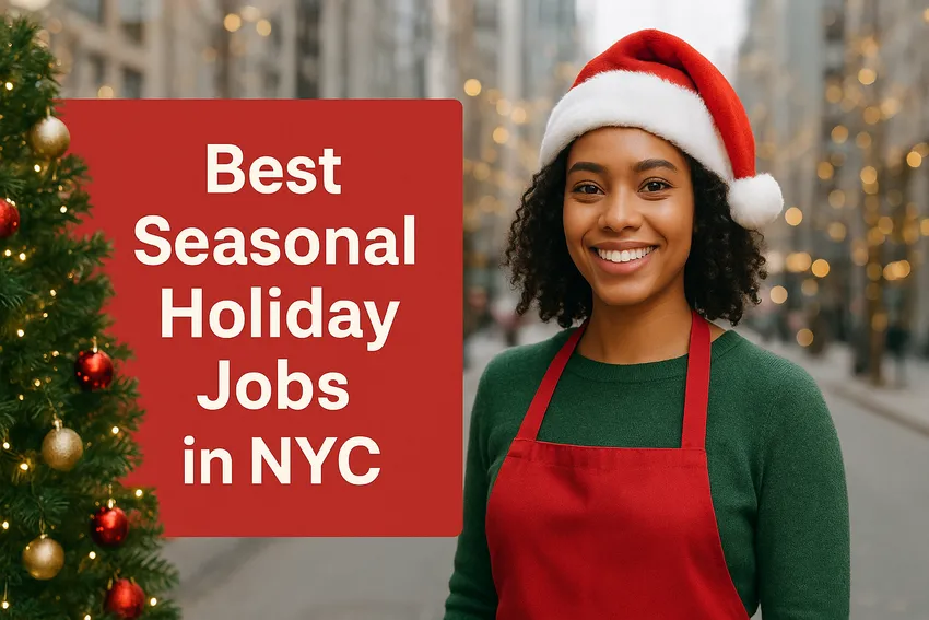 best seasonal holiday jobs nyc