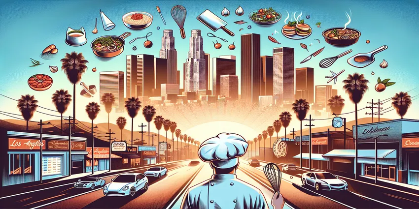 Successful cook in Los Angeles