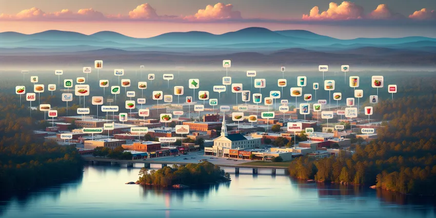 Teen working at a fast food restaurant in Albany, GA
