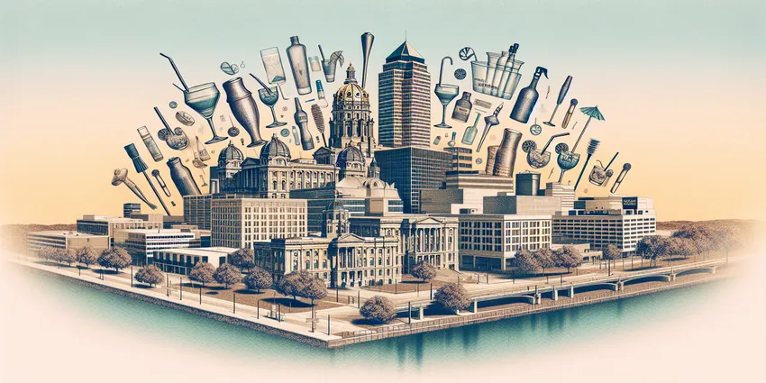 Top bartending schools in Des Moines