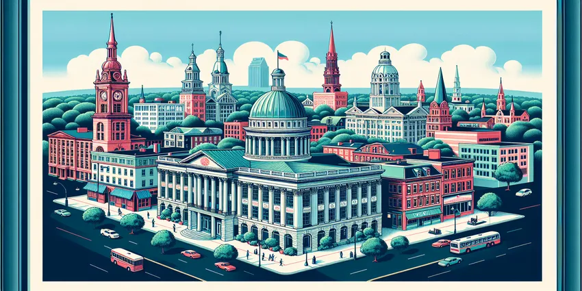 Bartending student mixing drink at school