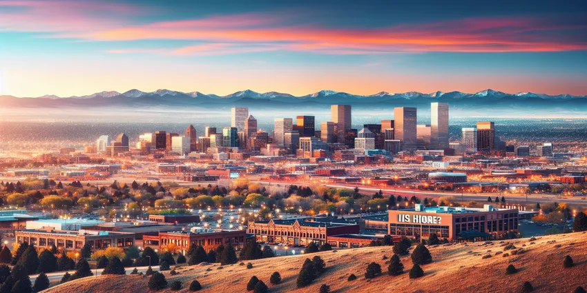 Teen working at a fast food restaurant in Denver
