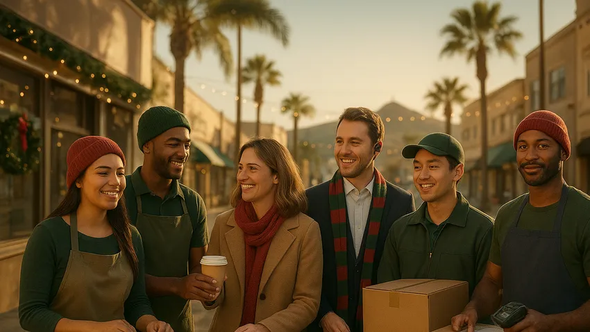 Seasonal holiday jobs in Corona CA