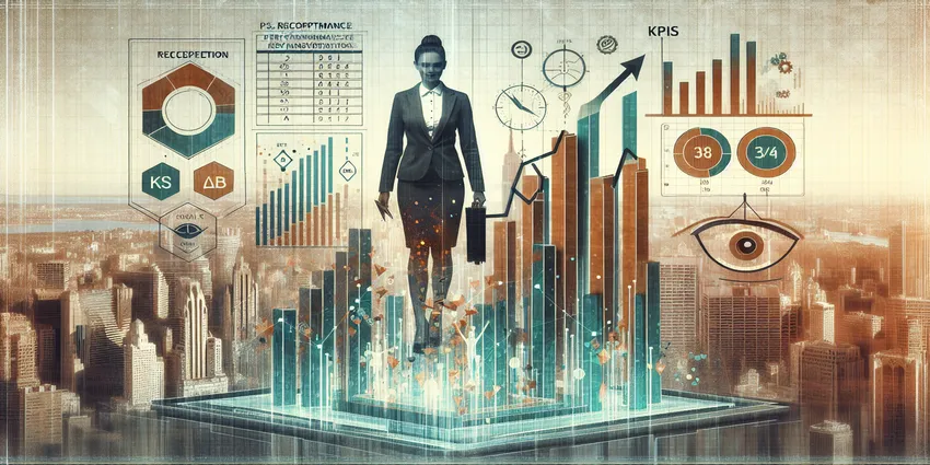 Receptionist performance review template with KPIs