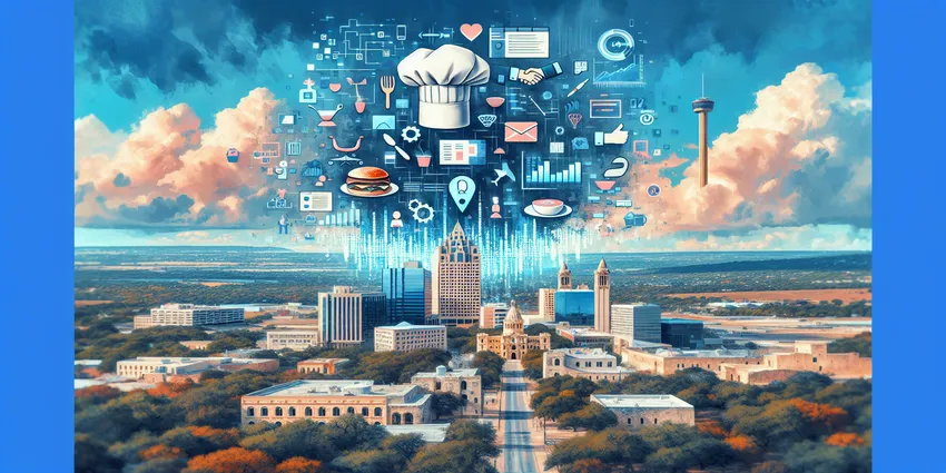 San Antonio restaurant job posting template cover image