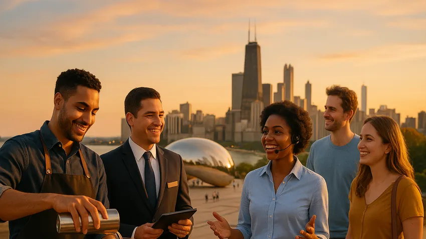 Fun hospitality jobs in Chicago