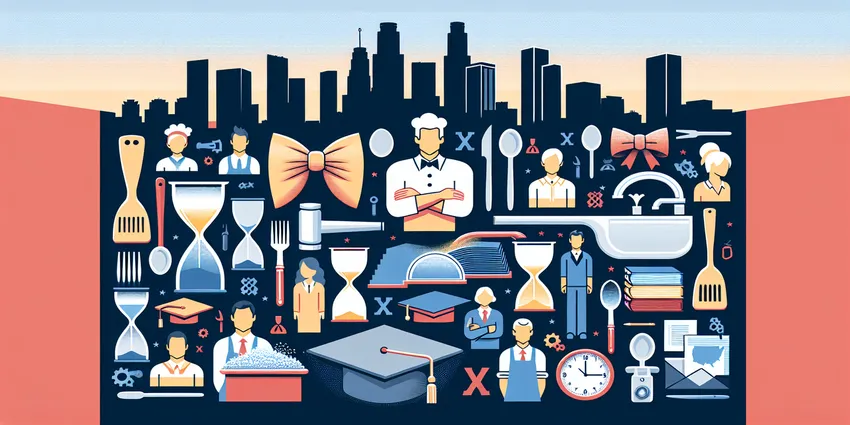 Los Angeles dishwasher workforce demographics