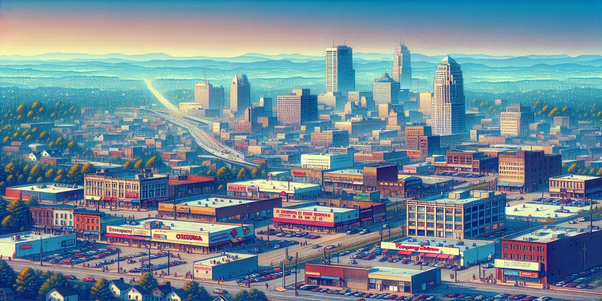Teen working at a fast-food restaurant in Youngstown, Ohio