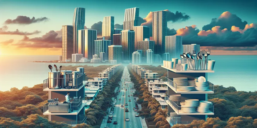 Miami dishwasher wage comparison