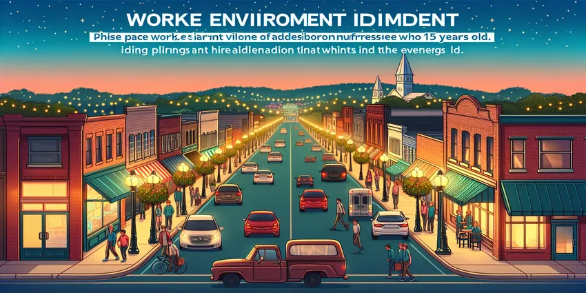 Teen Working at Fast Food Restaurant in Murfreesboro