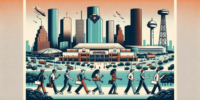 Teen working at a popular fast-food restaurant in Houston