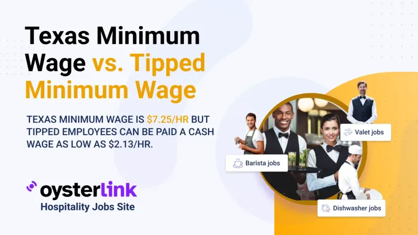 Texas minimum wage and tipped wage rules