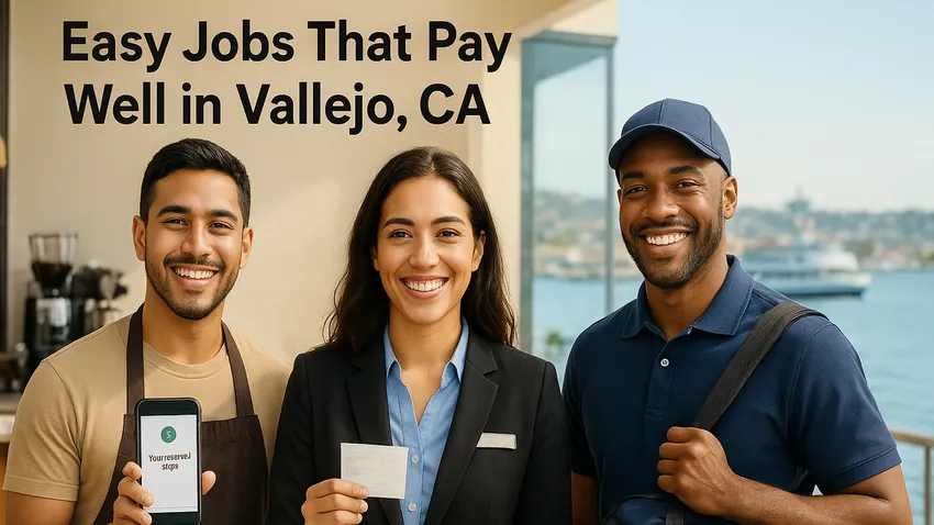 Easy hospitality jobs Vallejo CA