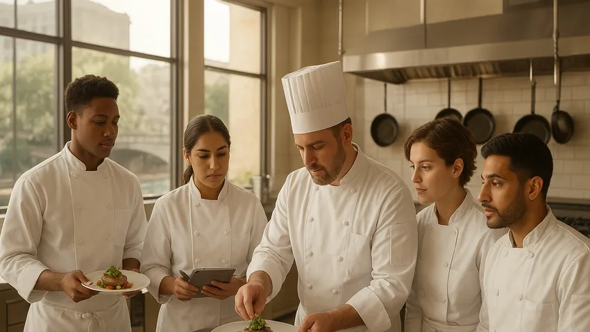 Best culinary schools in San Antonio campus rooftop view