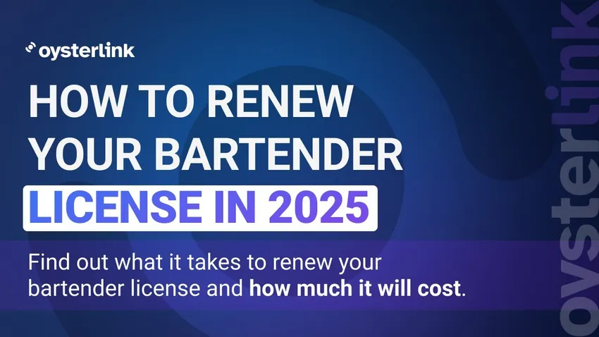 renewing bartending license