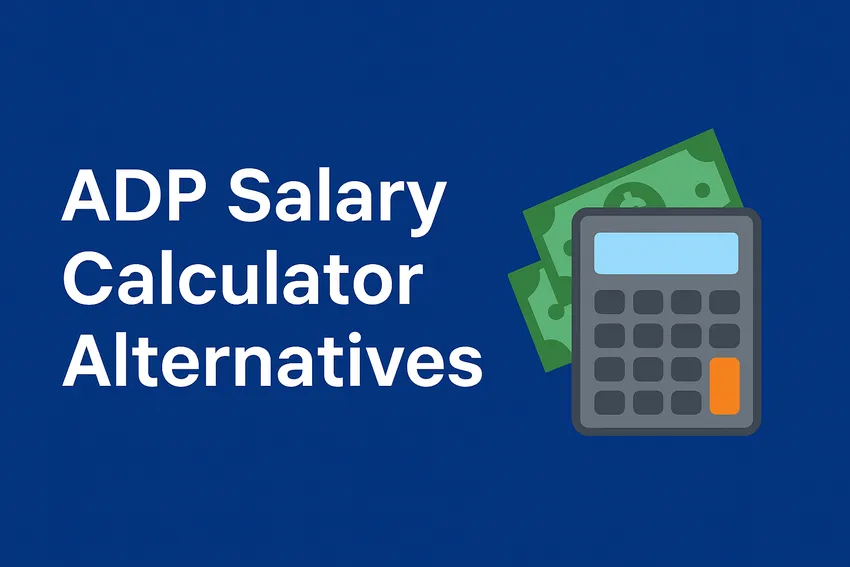 adp salary calculator alternatives