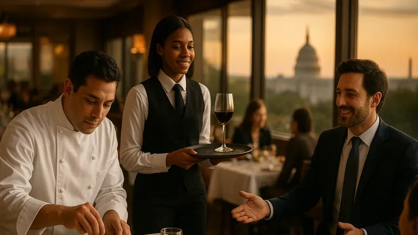 Michelin recommended restaurants Washington D.C.