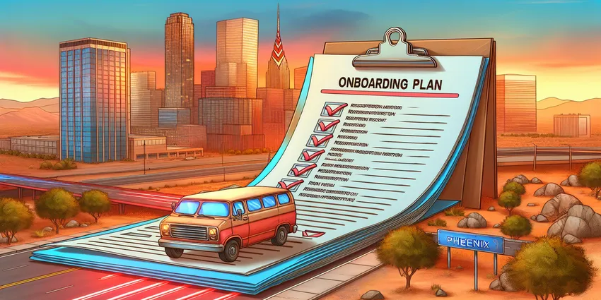 Receptionist onboarding in Phoenix