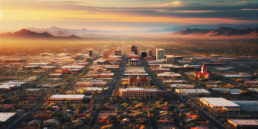 Teen working at fast food restaurant in Gilbert, AZ