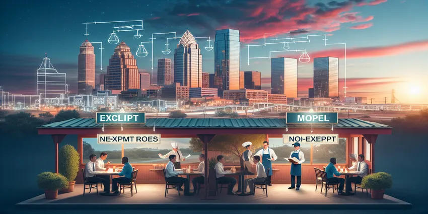 Texas hospitality worker classification guide