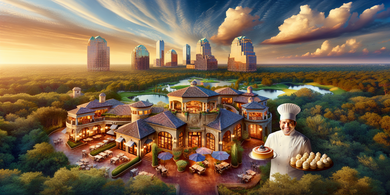 What restaurants do Pastry Chefs make the most money at in The Woodlands TX