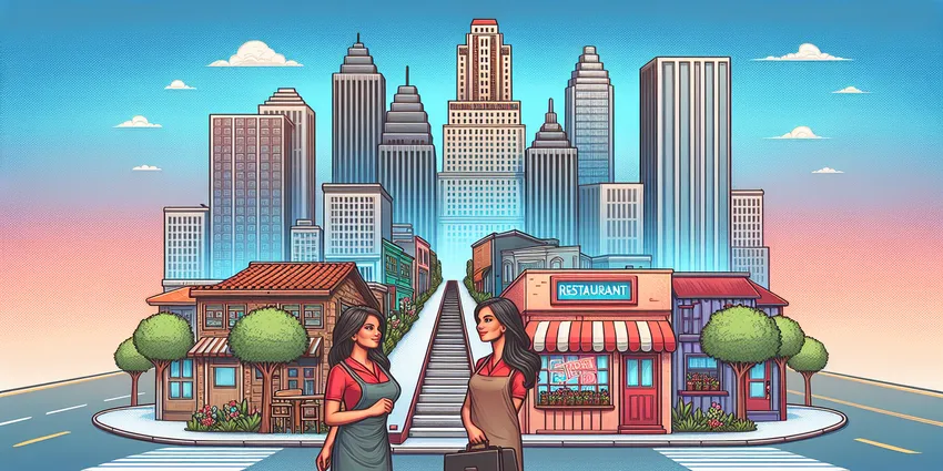 Waitress career progression roadmap