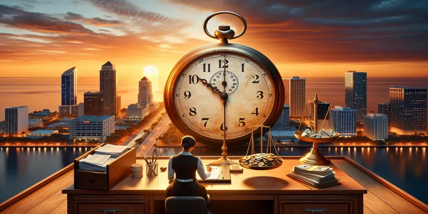 Receptionist overtime pay calculation under Florida laws
