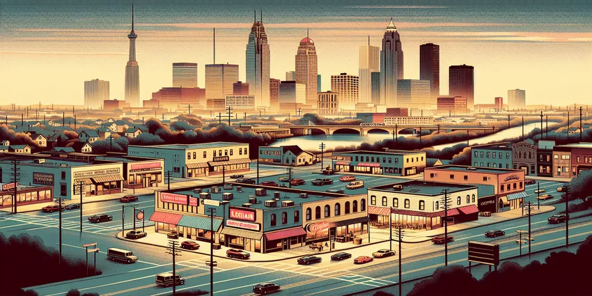 Teen working at a fast-food restaurant in Lorain, Ohio