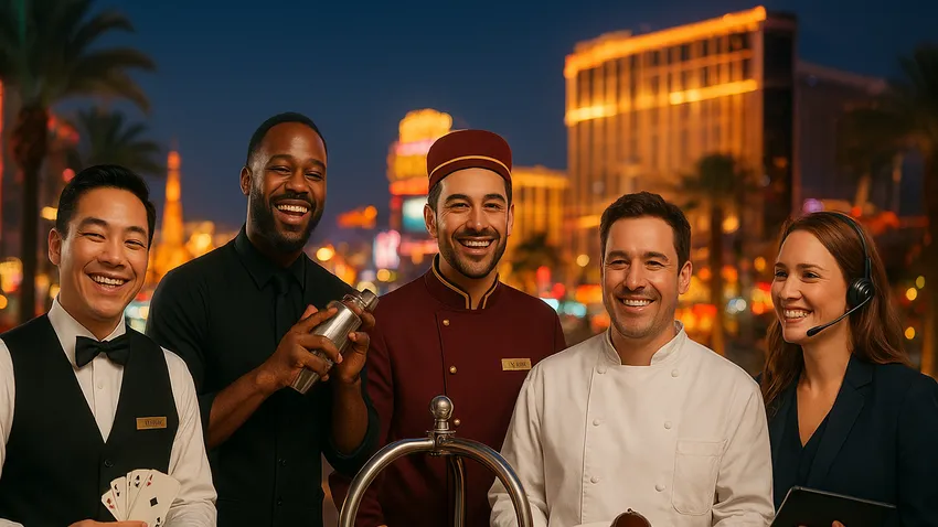 Las Vegas hospitality jobs scene