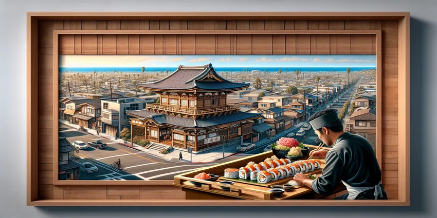 What restaurants do Sushi Chefs make the most money at in Hawthorne, CA